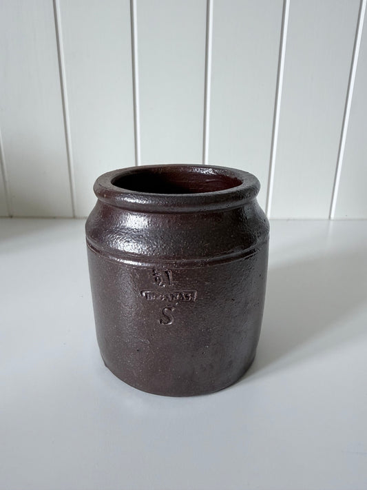 Krukke 1/2L fra Höganäs i stengods
