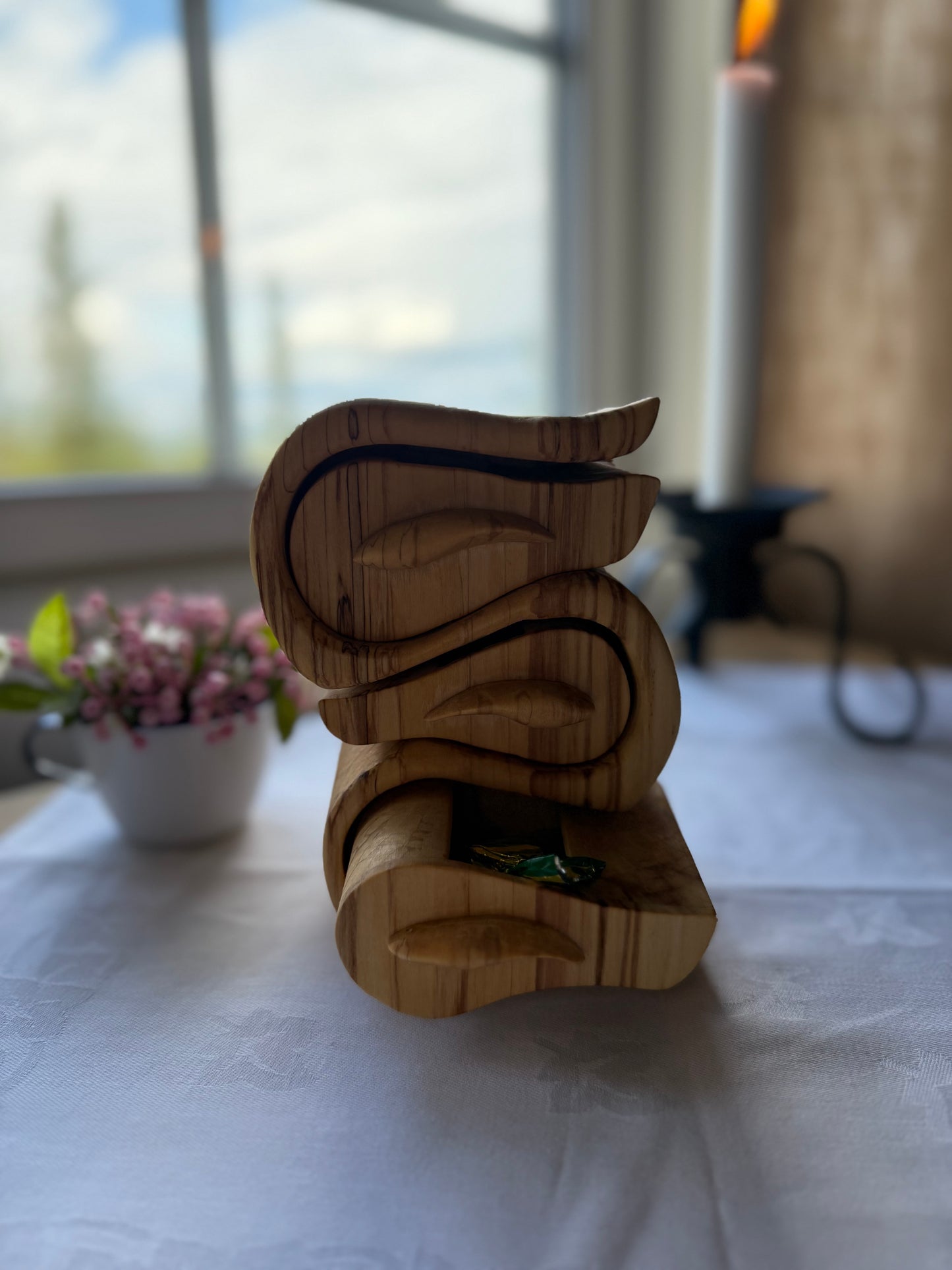 Minikommode i tre stor