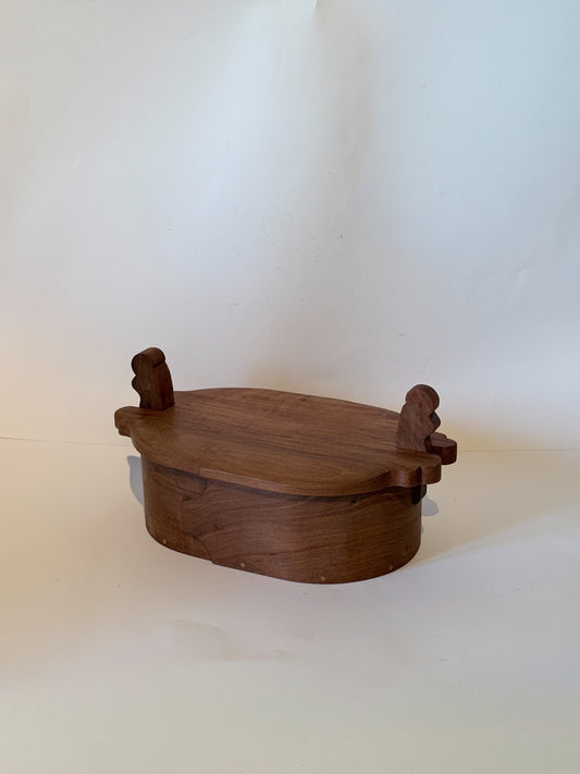 Tine håndlaget i plomme-tre First