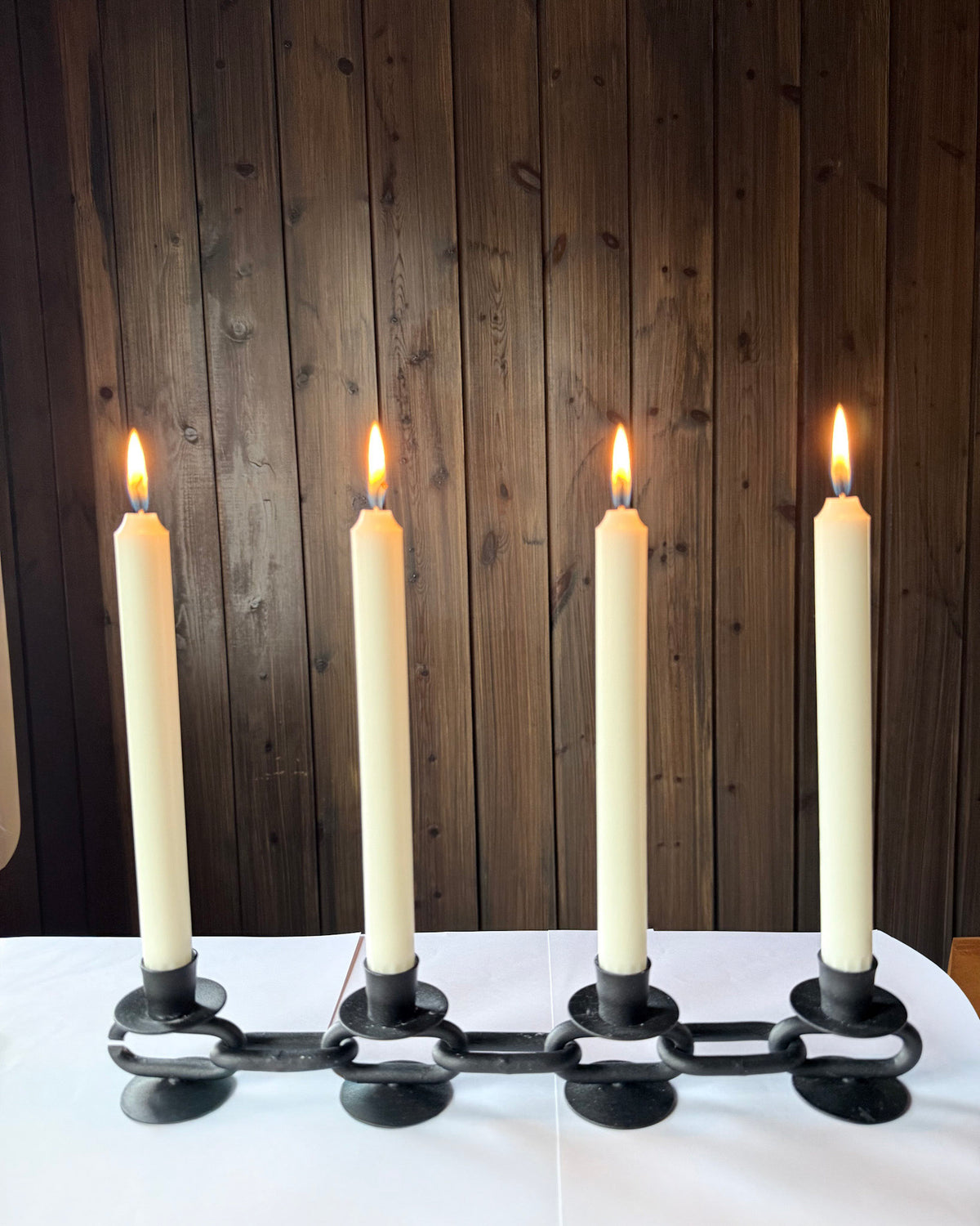 Lysestake fra Våges med adapter sett til telys