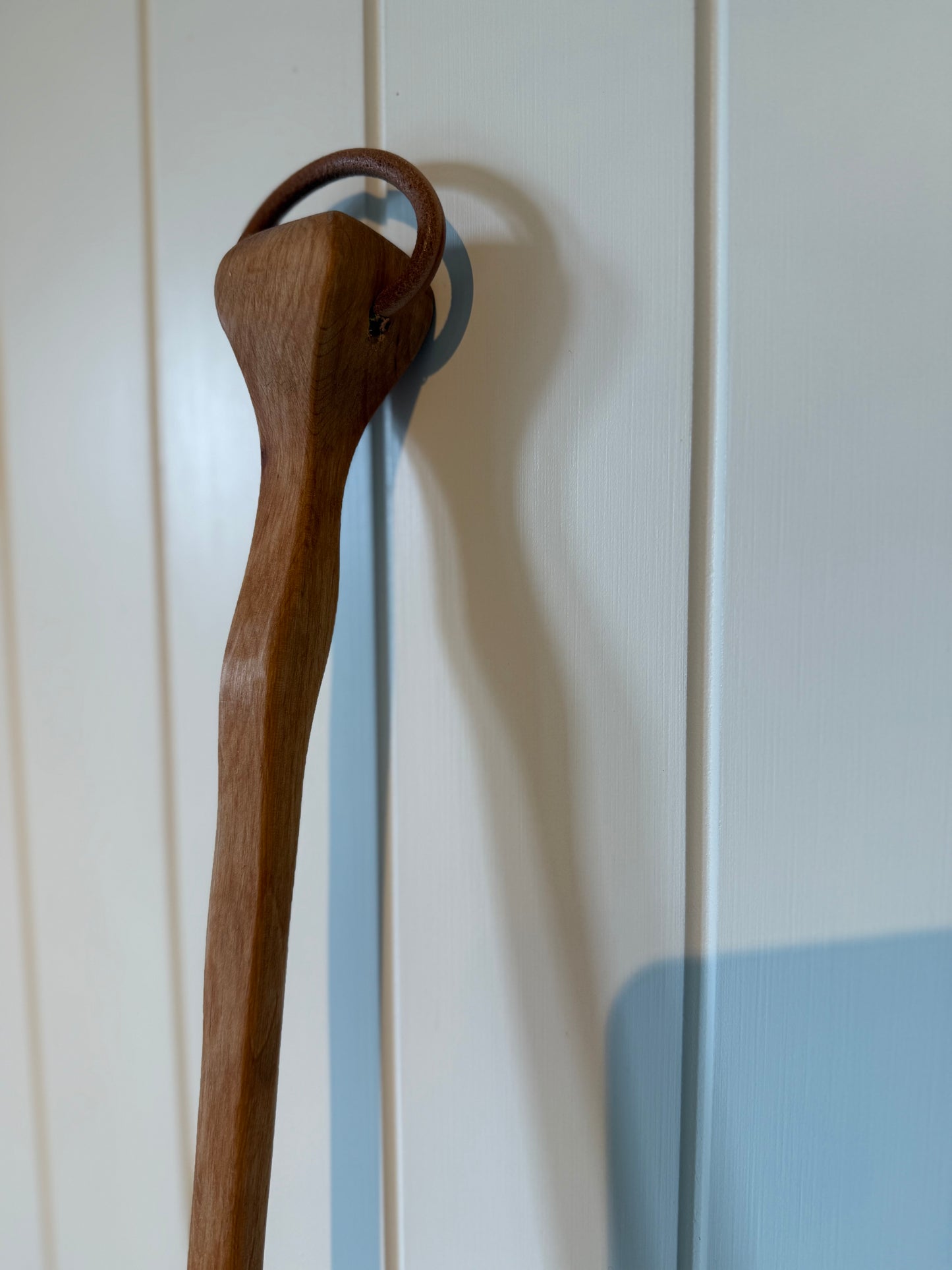Skohorn håndlaget i tre 65 cm