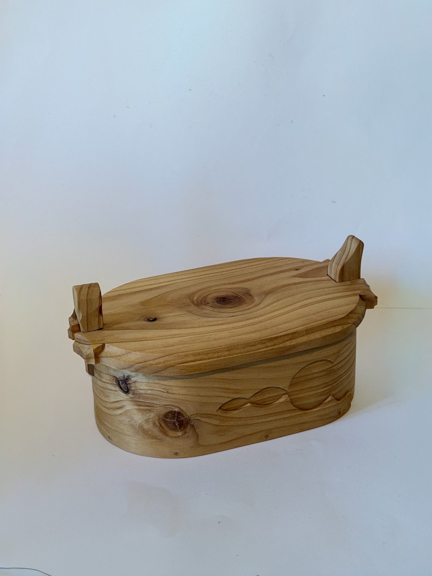 Tine håndlaget i Hemlokk gran